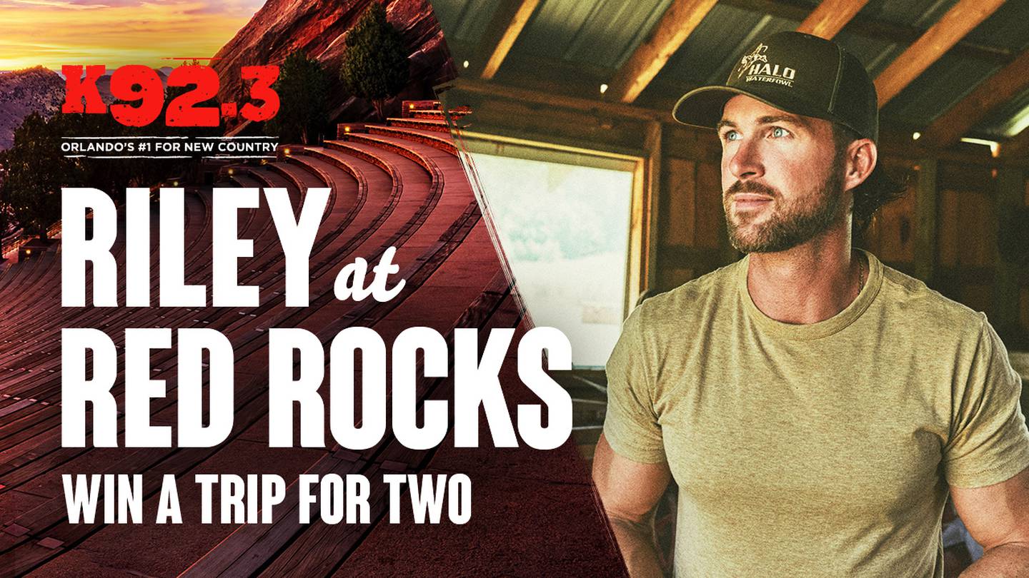 Win a Trip to see Riley Green Live at Red Rocks