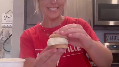 Cooking With Chloe: 4th Of July Ice Cream Sandwiches