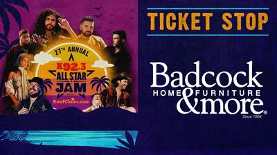 Win Tickets to All Star Jam With Slater at Badcock Home Furniture &more In Apopka!
