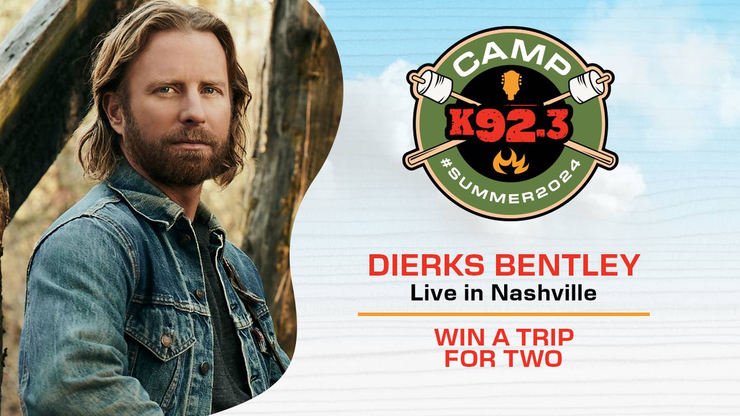 CAMP K92.3 Wants to Fly You to See Dierks Bentley 