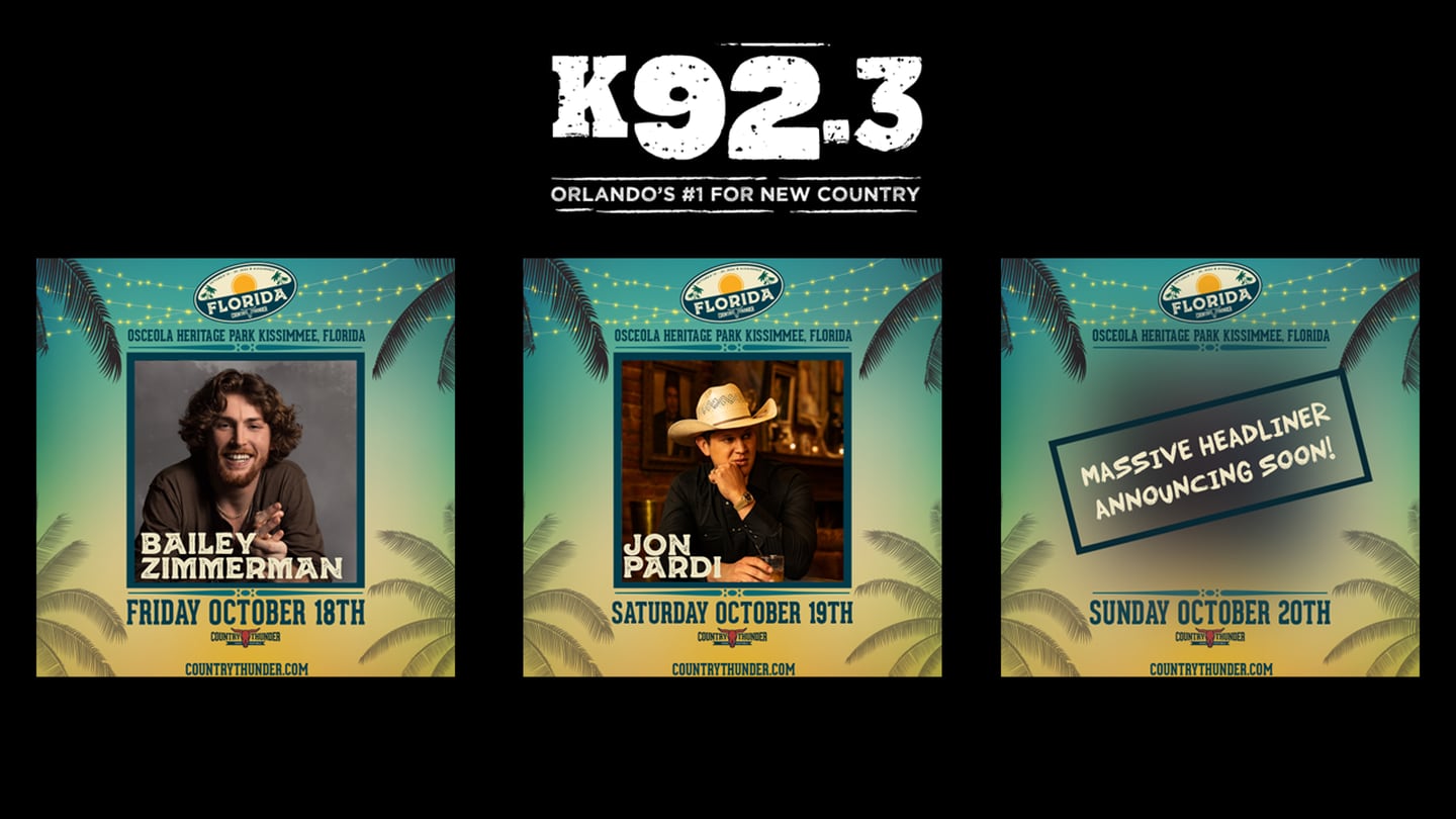 Find Out Which K92.3 Artists are Coming to Country Thunder 2024