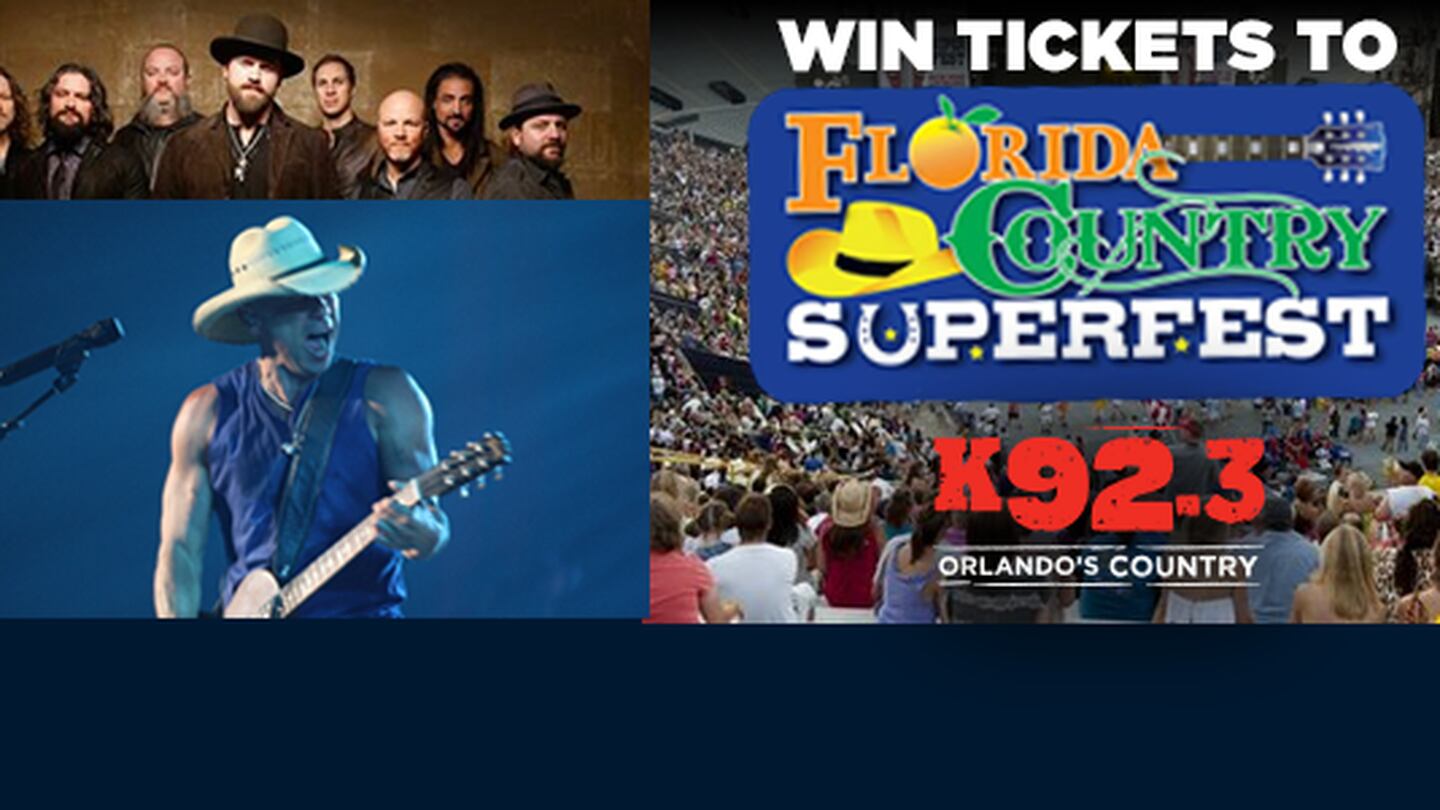 Win Tickets To The Florida Country Superfest K92.3