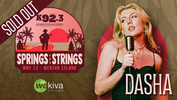 Ticket Info & Last Chance to Win Here for K92.3′s Springs & Strings Featuring Dasha