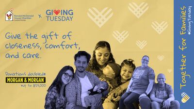 Donate This Giving Tuesday To Support Ronald McDonald House