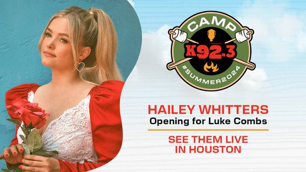 CAMP K92.3 Wants to Fly You to See Hailey Whitters & Luke Combs 