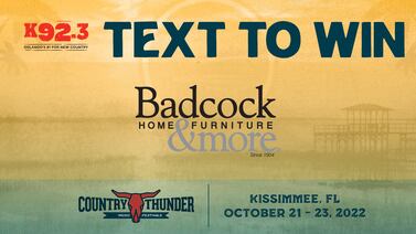 Win 3-Day Passes To Country Thunder