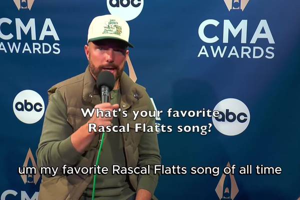VIDEO: Chris Lane On His Favorite Rascal Flatts Song