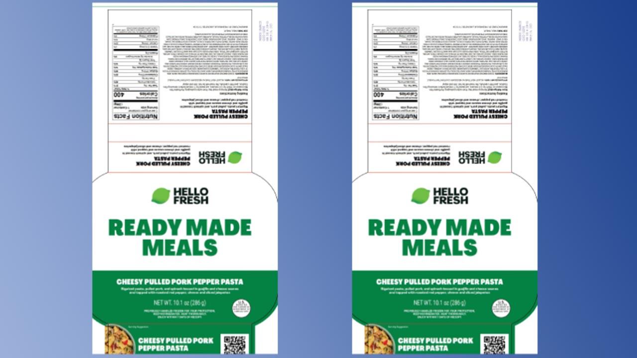 Hello Fresh labels
