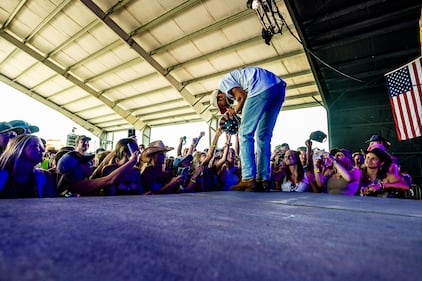 Check out these photos of Cody Johnson, Riley Green, Trace Adkins, and many more from Thursday at Country Concert '24 in Fort Loramie, Ohio