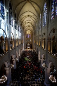 Notre Dame Cathedral restoration