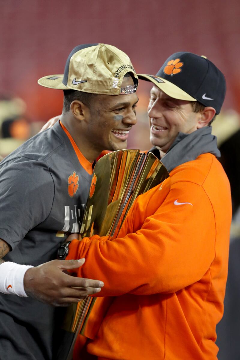 2017 CFP National Championship Clemson Tigers Alabama Crimson Tide