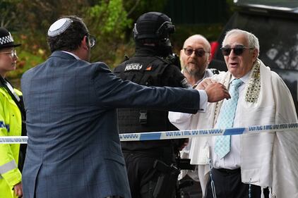 Stabbing at Manchester synagogue