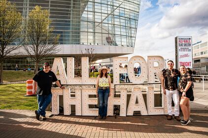 Check out all the photos from Blake Shelton's All For The Hall concert at the BOK Center on Saturday, March 30th.