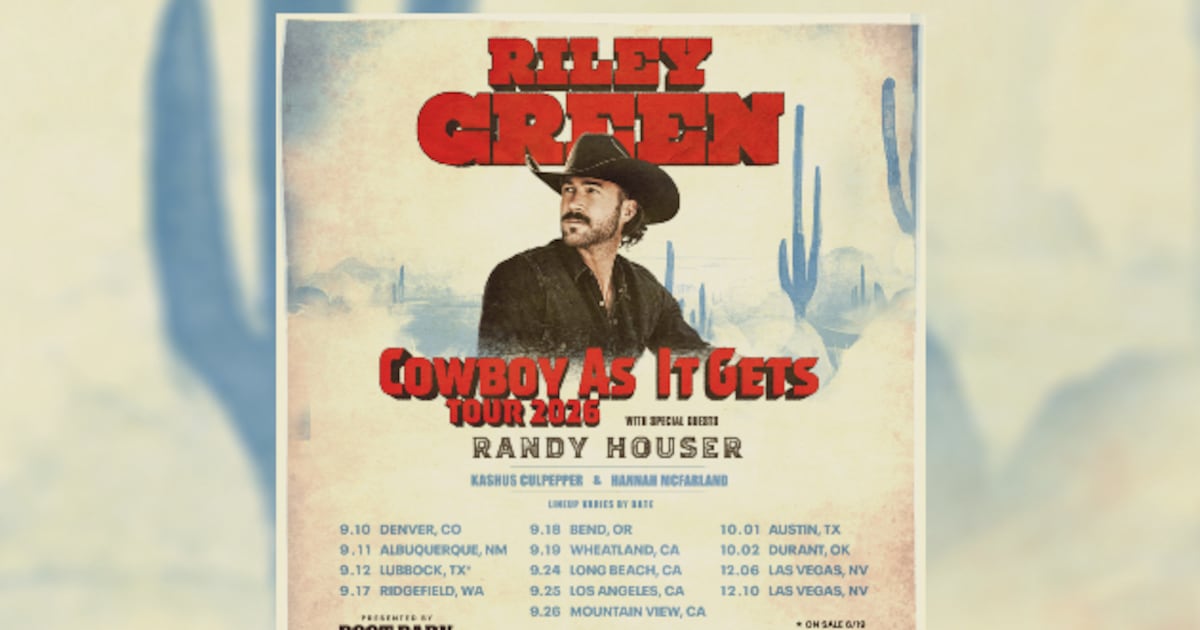 Riley Green's Cowboy tour rides into fall